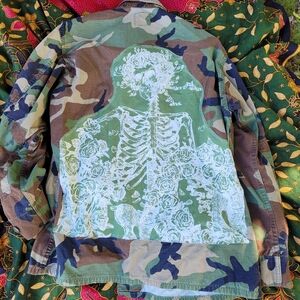 Grateful dead army jacket